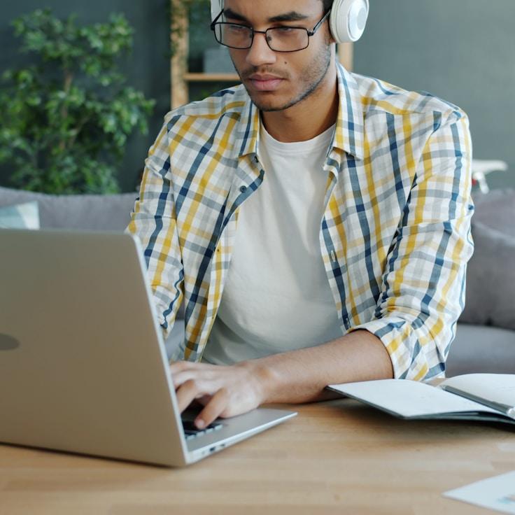 iOS app development workspace